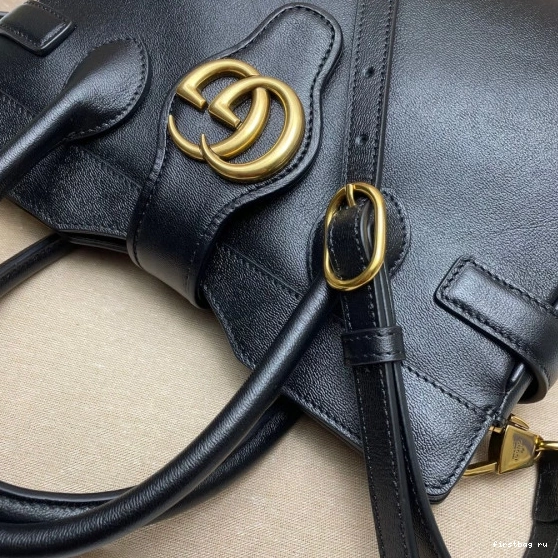 First bag ru G bag top Small with Double handle GUCCI 0802